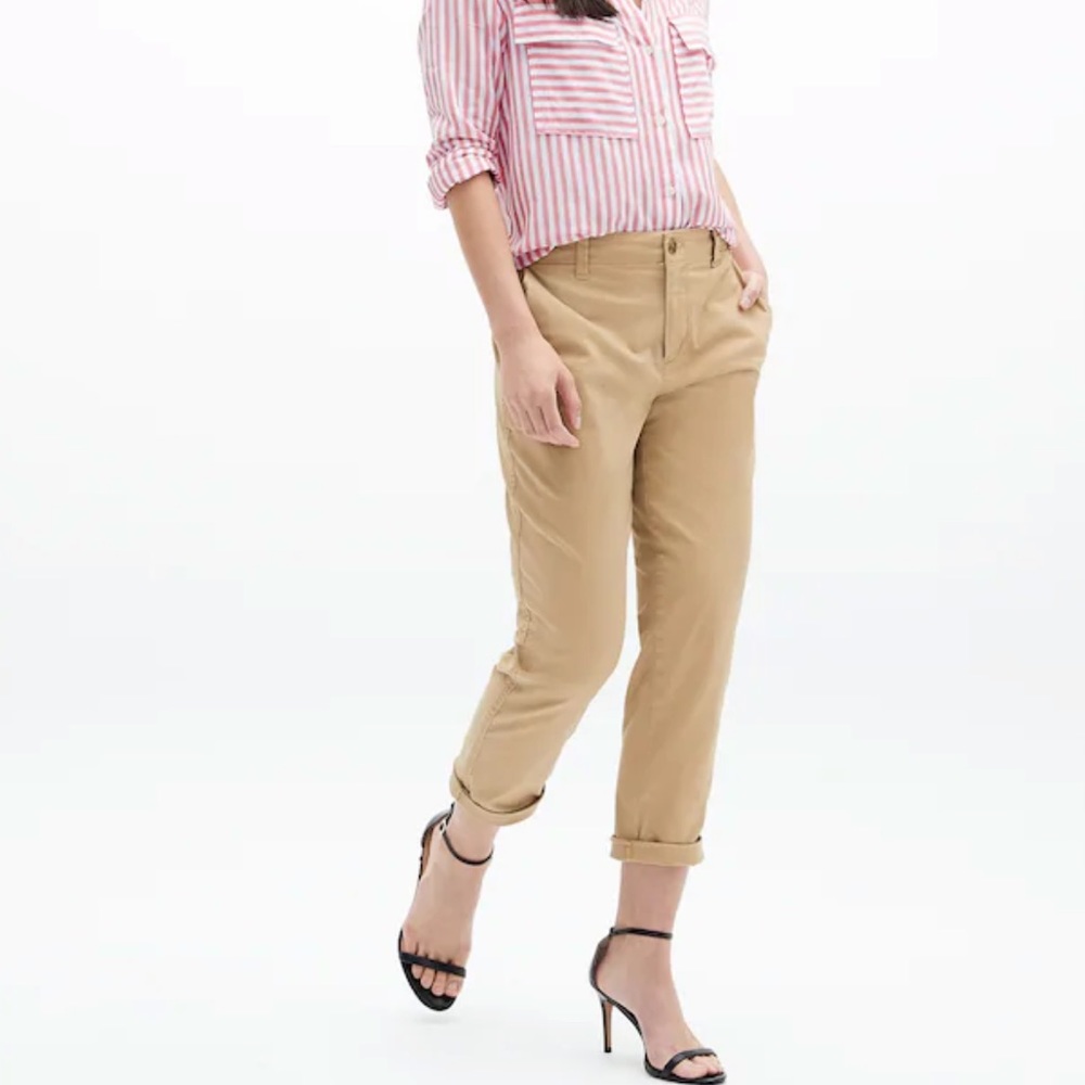 GAP girlfriend chino pants